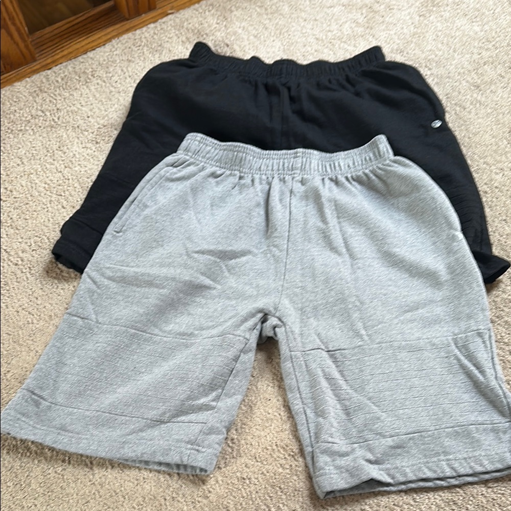 Comfortable Kids Shorts - Black and Gray